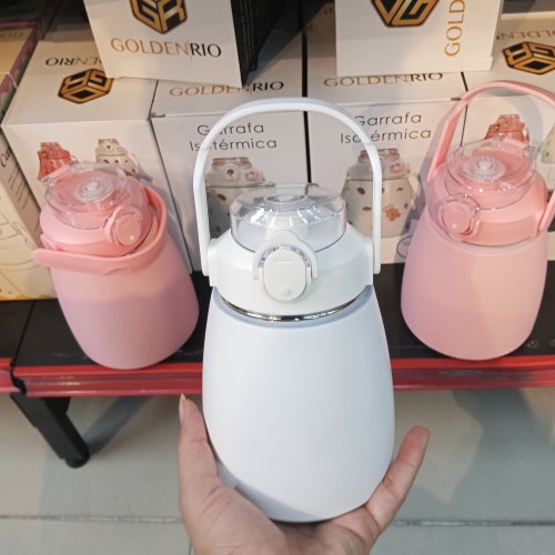 Garrafa térmica de inox 1000ml