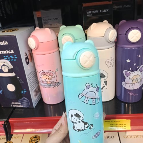 Garrafa isotérmica kids com alça 450ml