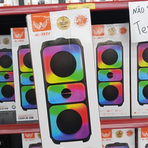 Caixa de som 2 alto falante 50w