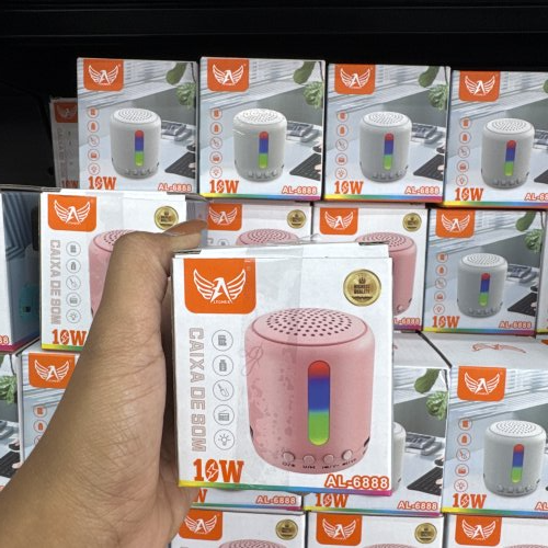 CAIXA DE SOM C/ LED 10W