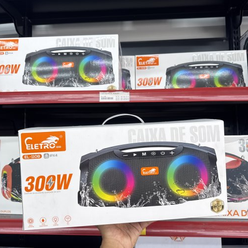 CAIXA DE SOM ELETRO MEX ESTILO JBL 300 W
