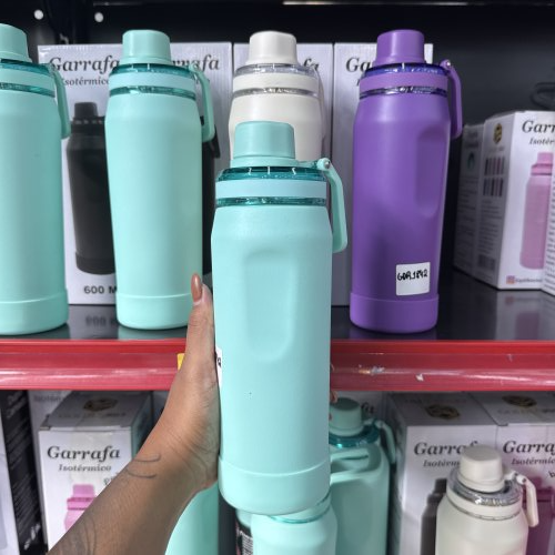 GARRAFA ISOTÉRMICO 600ML