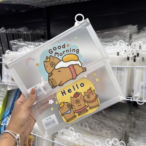 PASTA DE PLÁSTICO CAPYBARA