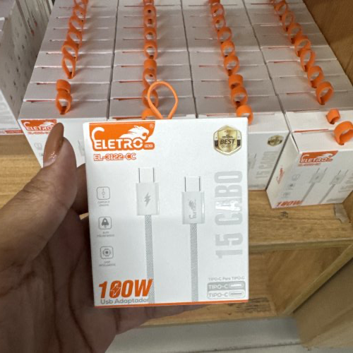 CABO TIPO C PARA TIPO C ELETRO MEX 100W