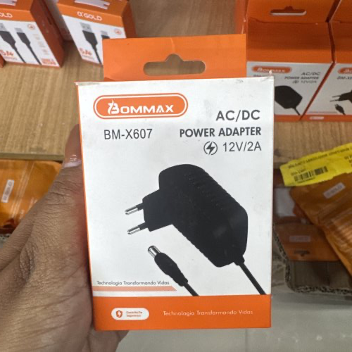 CARREGADOR ADAPTADOR 12V/2A