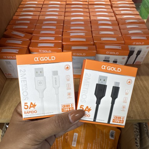 CABO O’GOLD TIPO C 2 METROS 5.A RÁPIDO