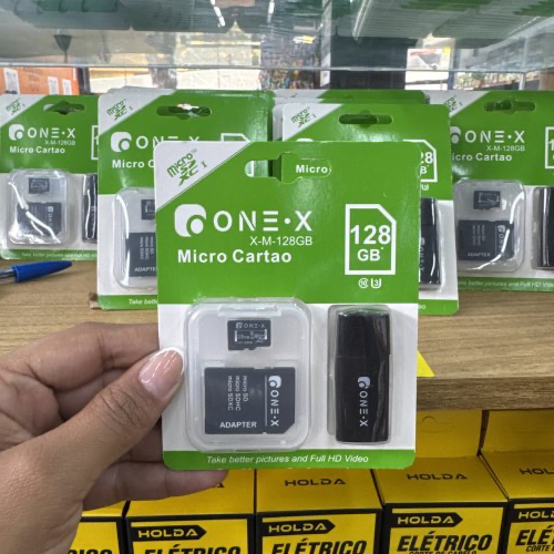 MICRO CARTÃO ADAPTADOR E PEN DRIVE 128GB