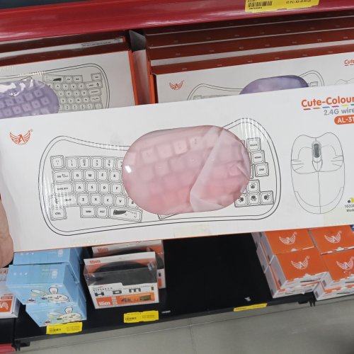 Kit teclado com mouse