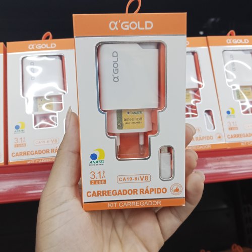 Carregador rápido 3.1a