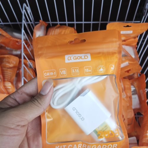 Carregador de saquinho gold