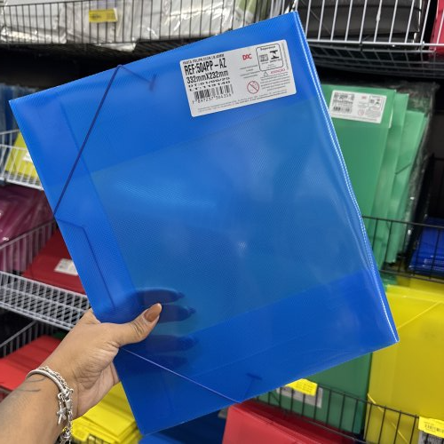 PASTA DE PLÁSTICO AZUL 332mmx232mm