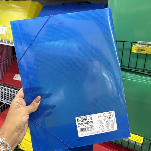 PASTA DE PLÁSTICO AZUL
332mmX232mm